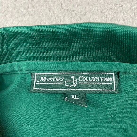 Master Collection Golf Polo Shirt Men's XL Green 100% Pima Cotton - Picture 3 of 8